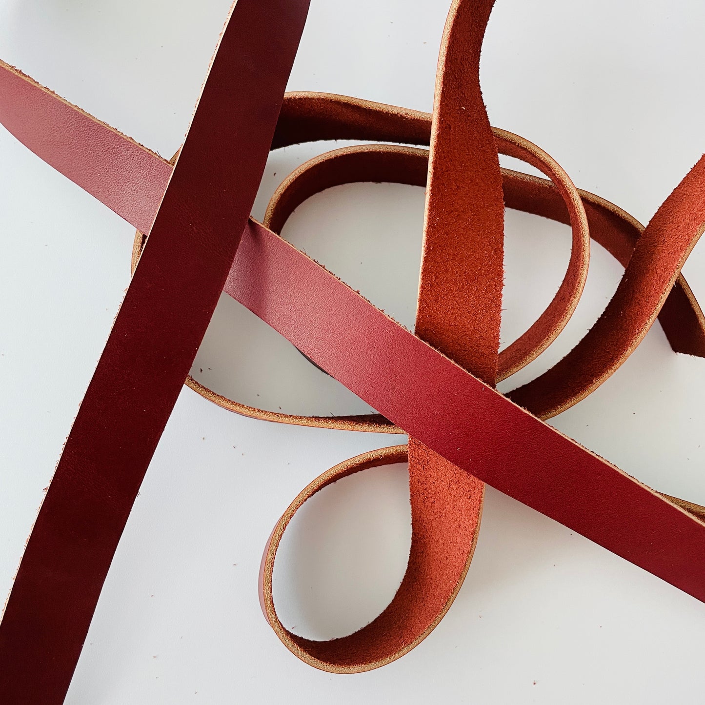 Leather Strap Blank, Copper
