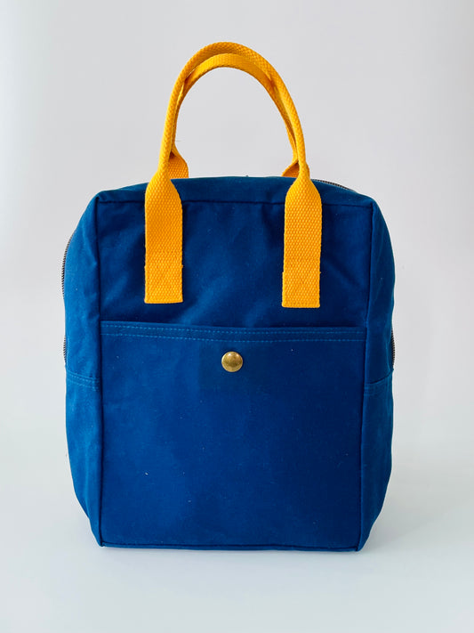 SAMPLE SALE Mini Waxed Canvas Backpack