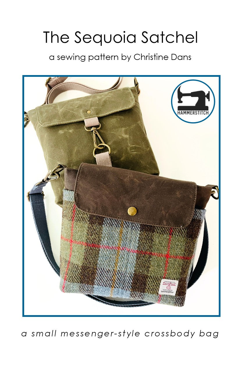The Sequoia Satchel, Paper Sewing Pattern