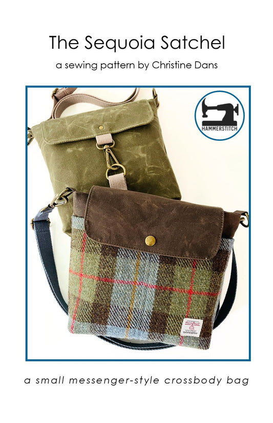 The Sequoia Satchel, Paper Sewing Pattern