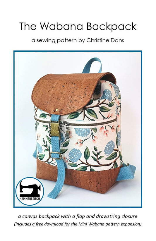 The Wabana Backpack, Paper Sewing Pattern