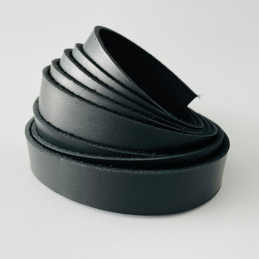 Leather Strap Blank, Onyx