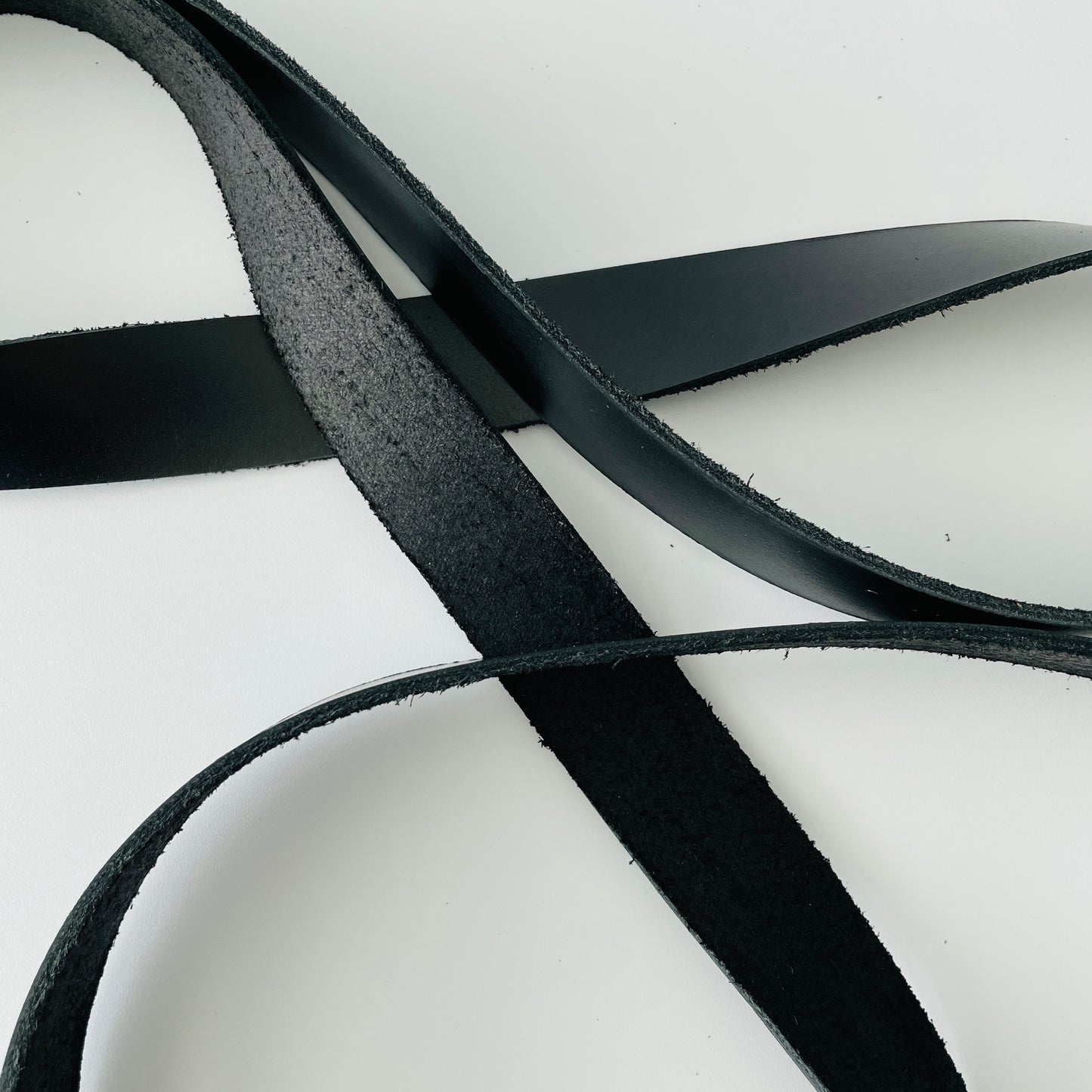 Leather Strap Blank, Onyx