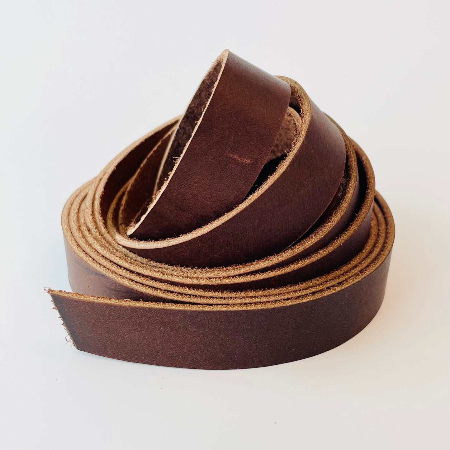 Leather Strap Blank, Dark Brown