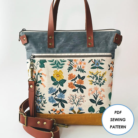 The Aberdeen Tote, PDF Sewing Pattern