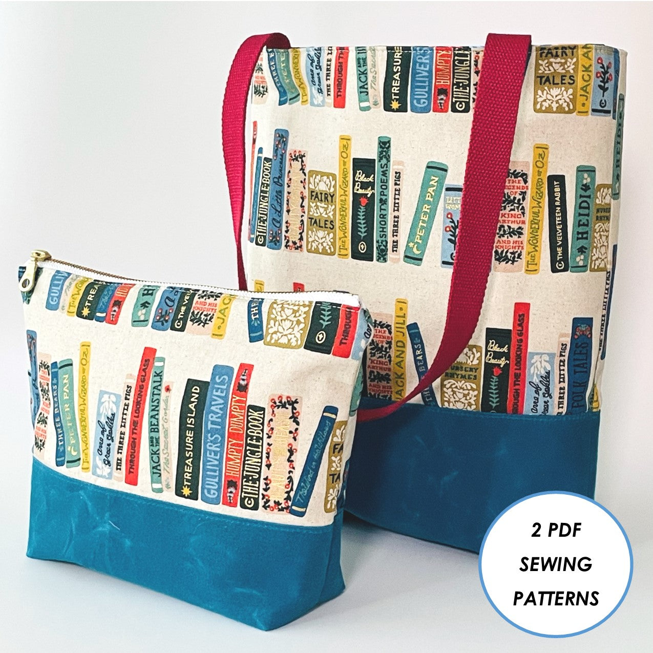 The Beginner Bagmaking Bundle, 2 PDF Sewing Patterns