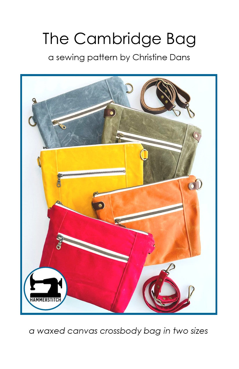 The Cambridge Bag, Paper Sewing Pattern