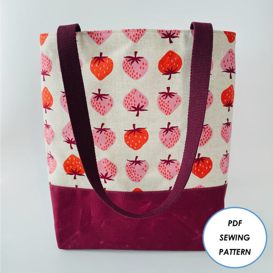 The Steeltown Tote, PDF Sewing Pattern