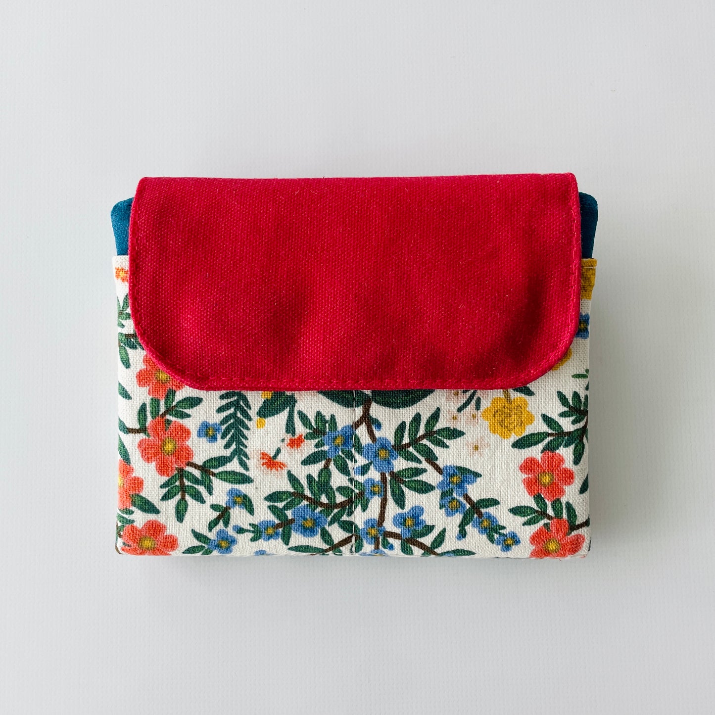 Webster Wallet Maker Kit, Red Wildwood Floral