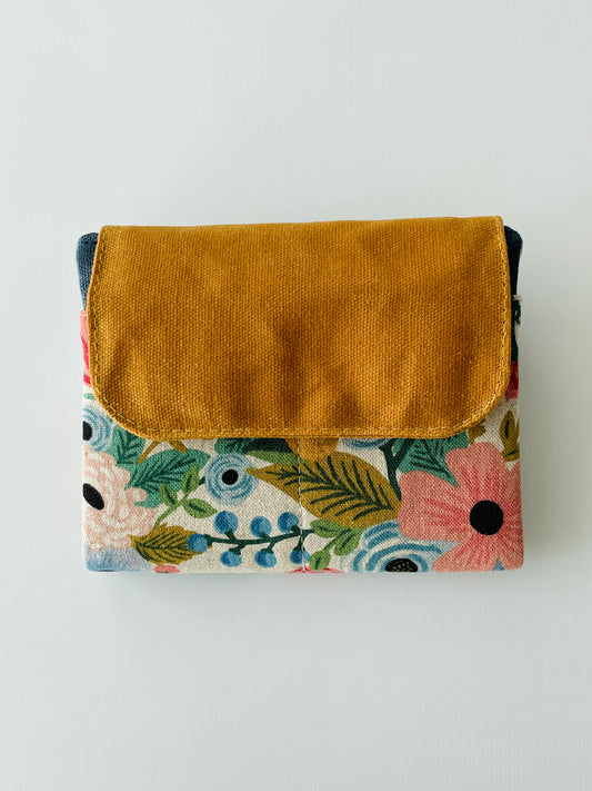 Canvas Wallet, Garden Party