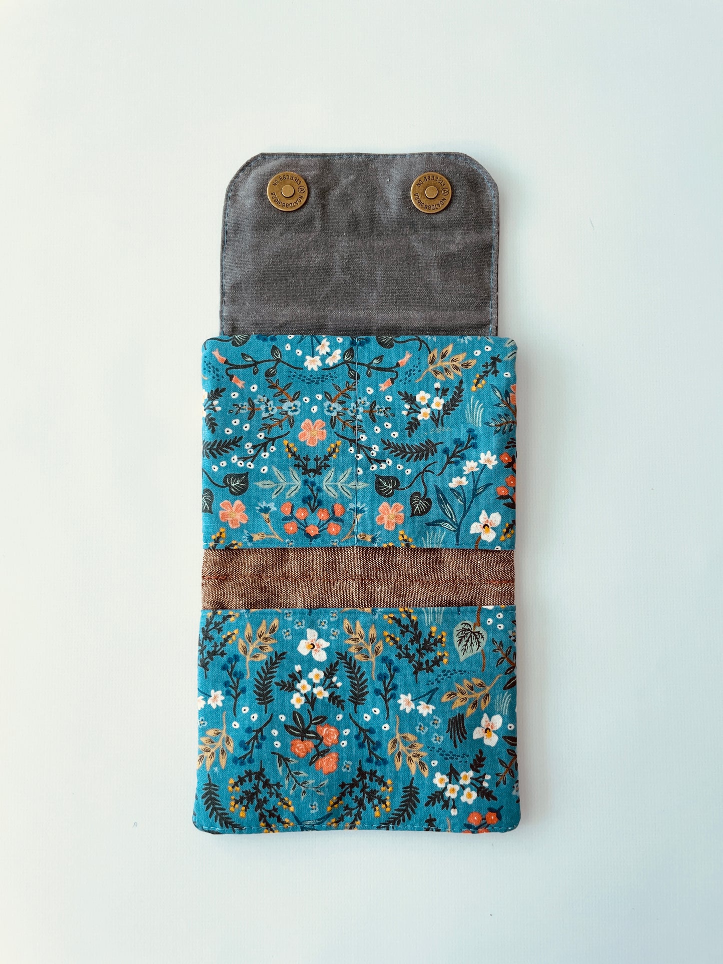 Canvas Wallet, Slate/Field Tan