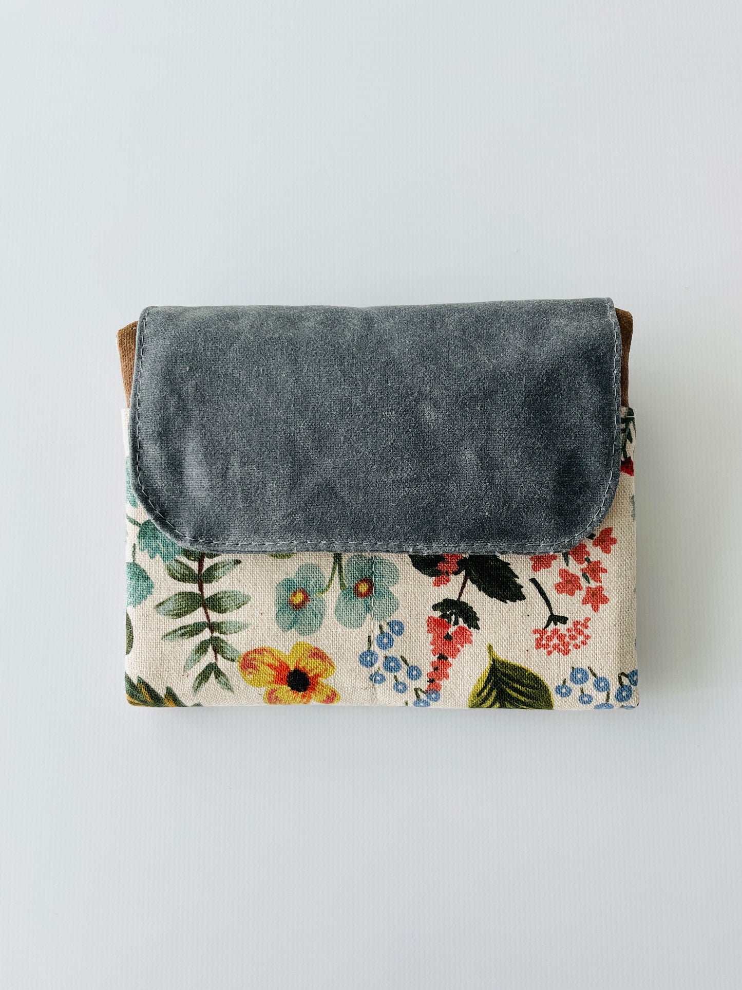 Canvas Wallet, Herb Garden