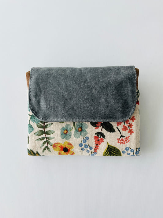 Canvas Wallet, Herb Garden