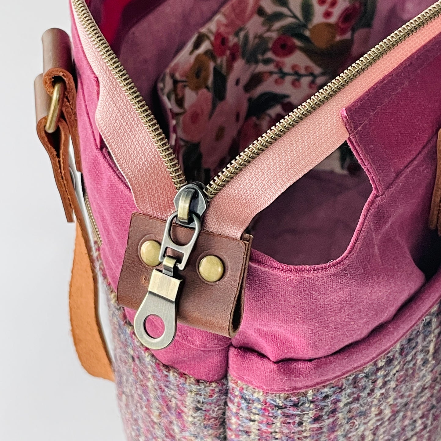 SAMPLE SALE Large Harris Tweed Tote