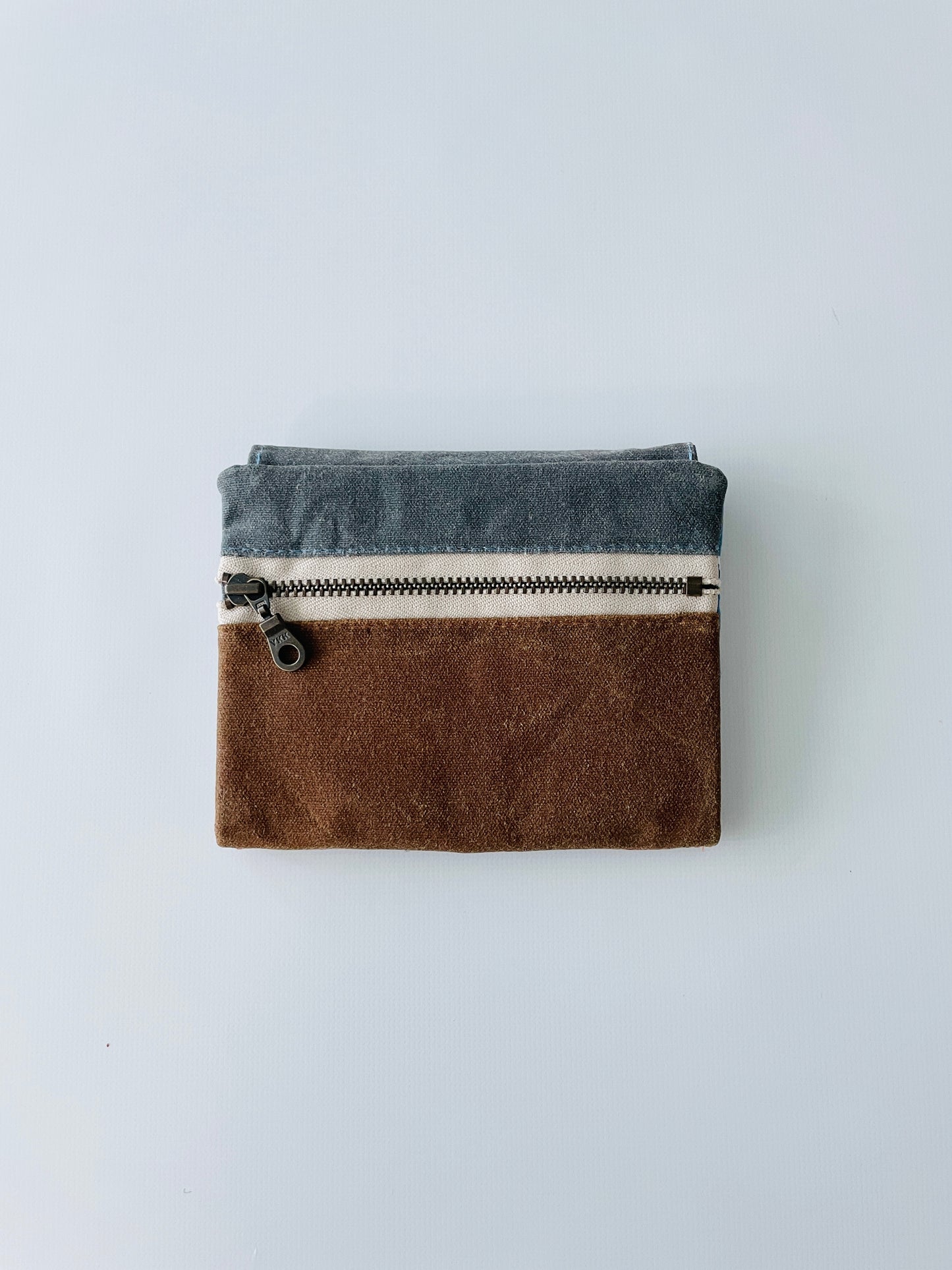 Canvas Wallet, Slate/Field Tan