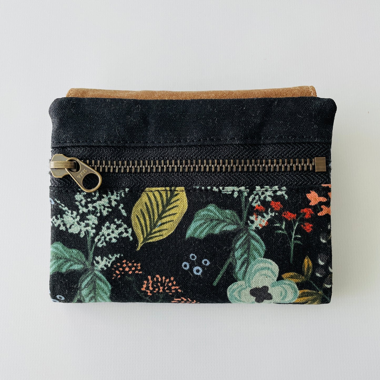 Webster Wallet Maker Kit, Black Herb Garden