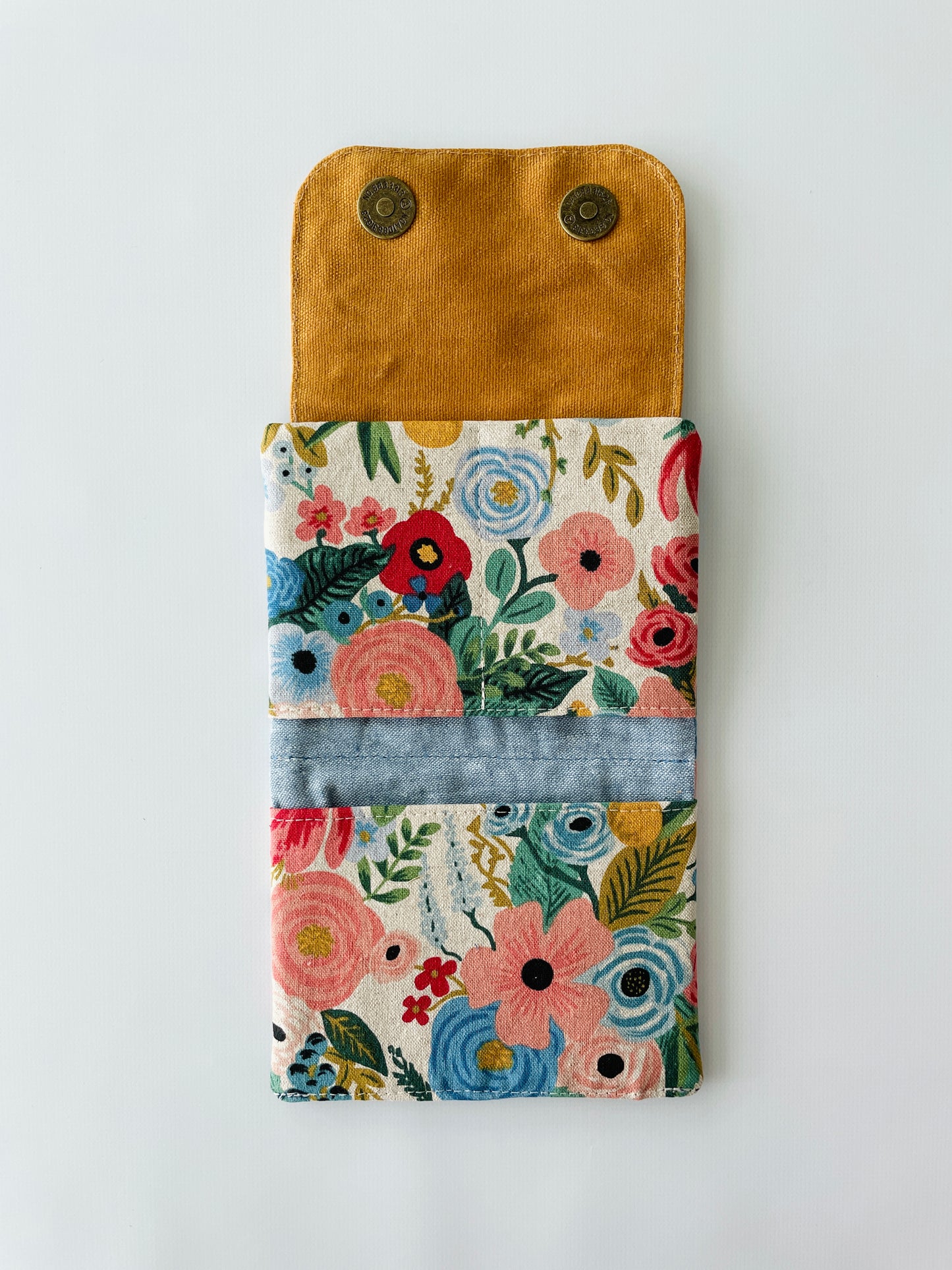 Canvas Wallet, Garden Party