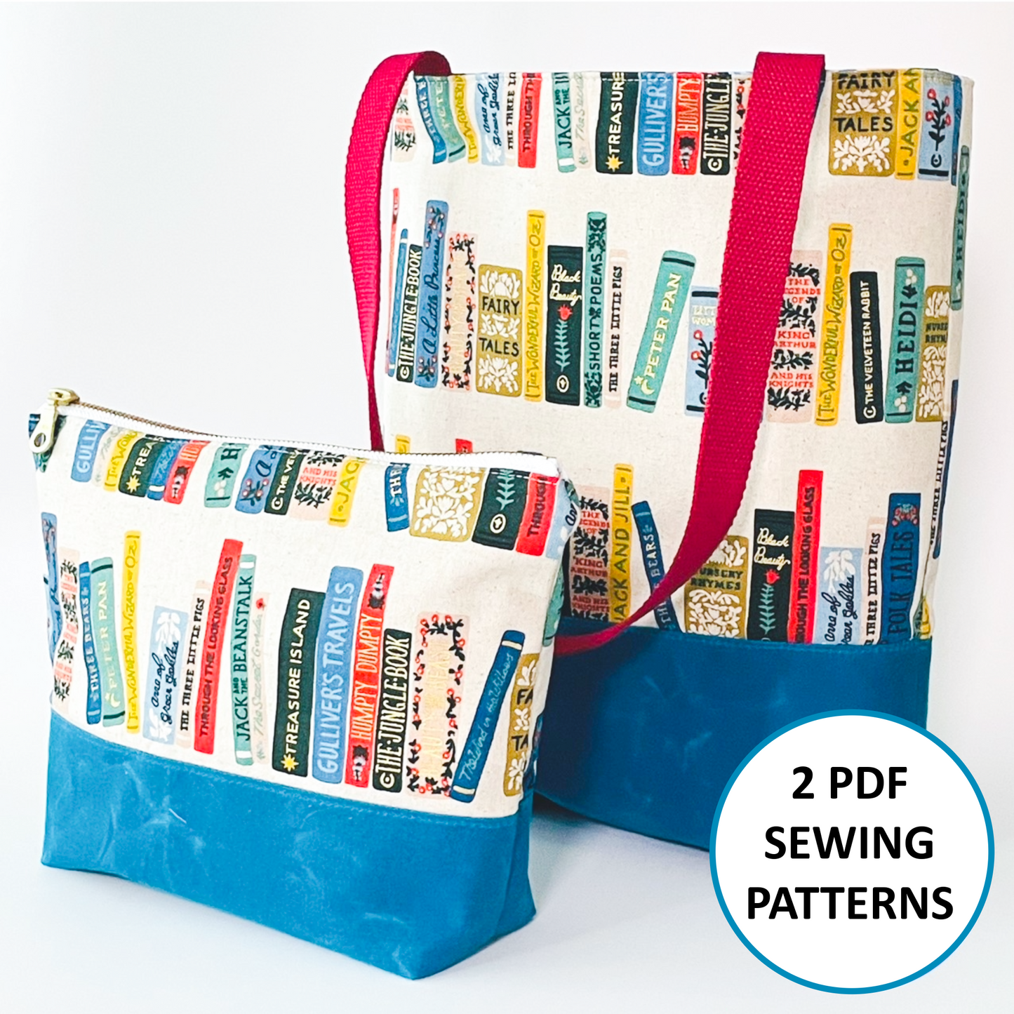 The Beginner Bagmaking Bundle, 2 PDF Sewing Patterns