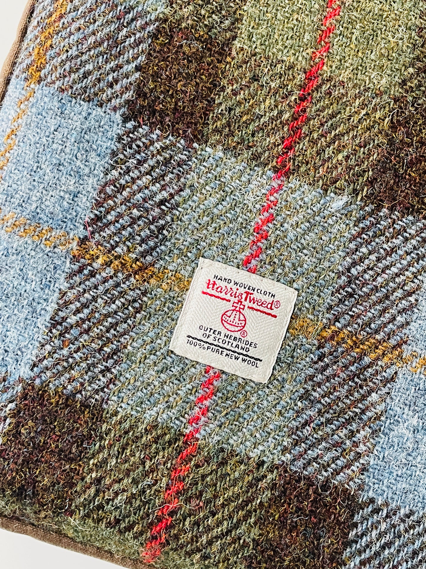 Harris Tweed Sling Backpack, Brown MacLeod Tartan