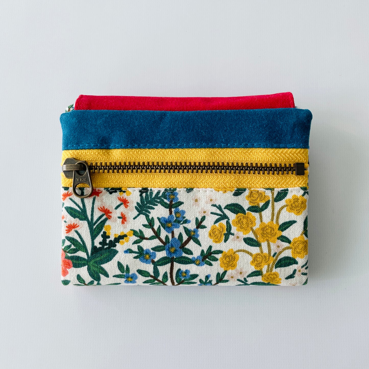 Webster Wallet Maker Kit, Red Wildwood Floral