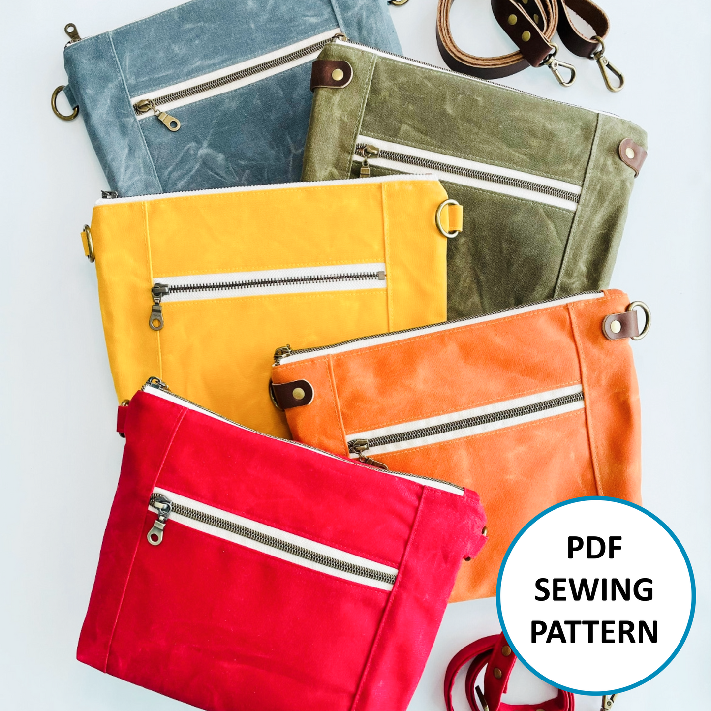 The Cambridge Bag, PDF Sewing Pattern