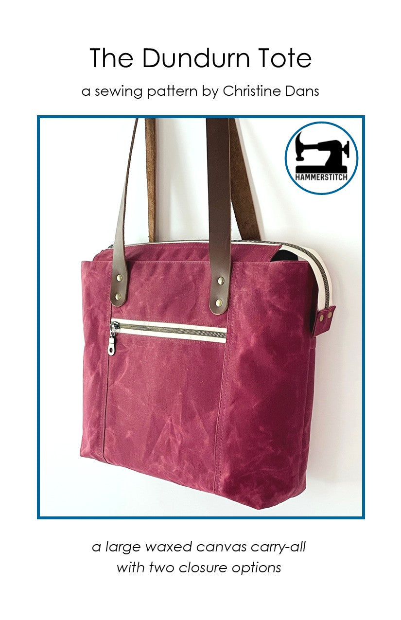 The Dundurn Tote, Paper Sewing Pattern