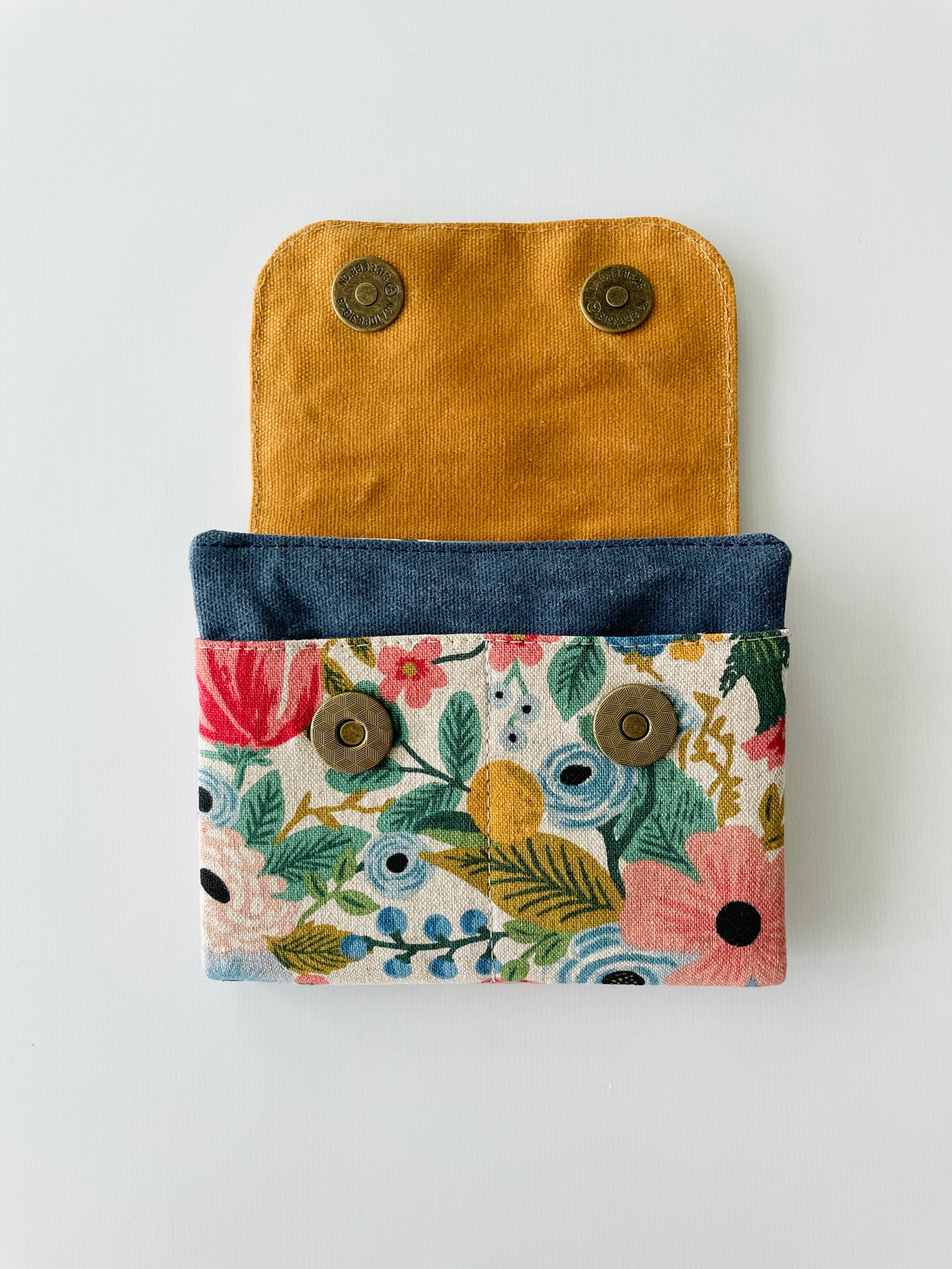 Canvas Wallet, Garden Party