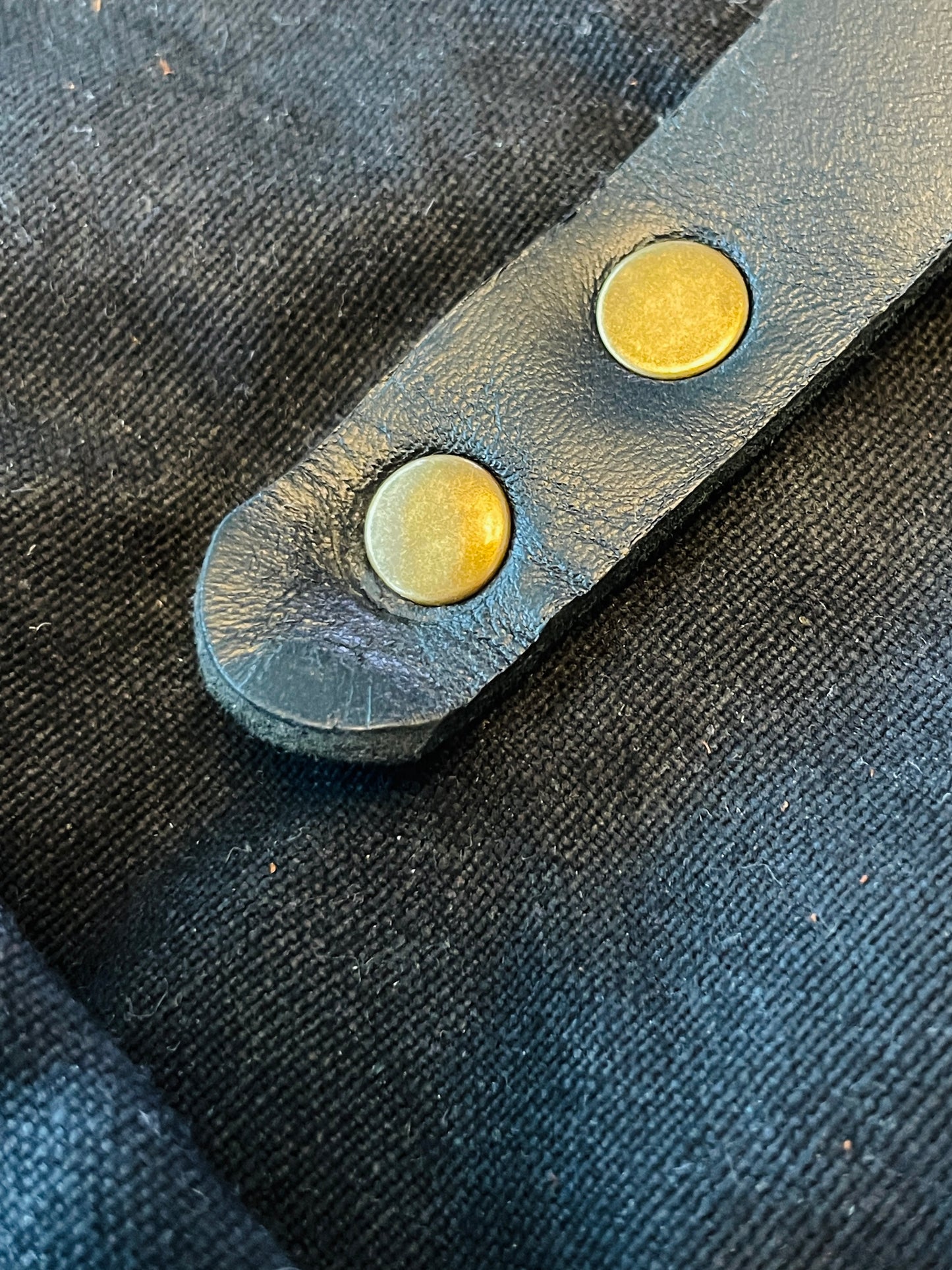 Harris Tweed Crossbody Tote, Black Stewart Tartan