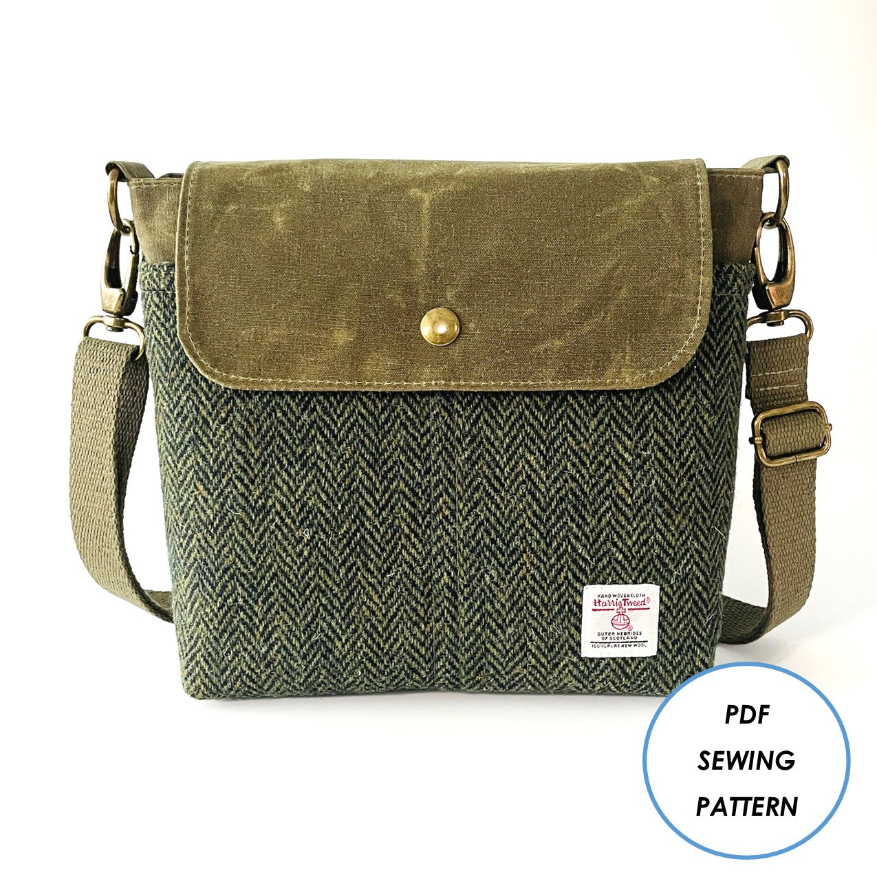 The Sequoia Satchel, PDF Sewing Pattern – Hammerstitch