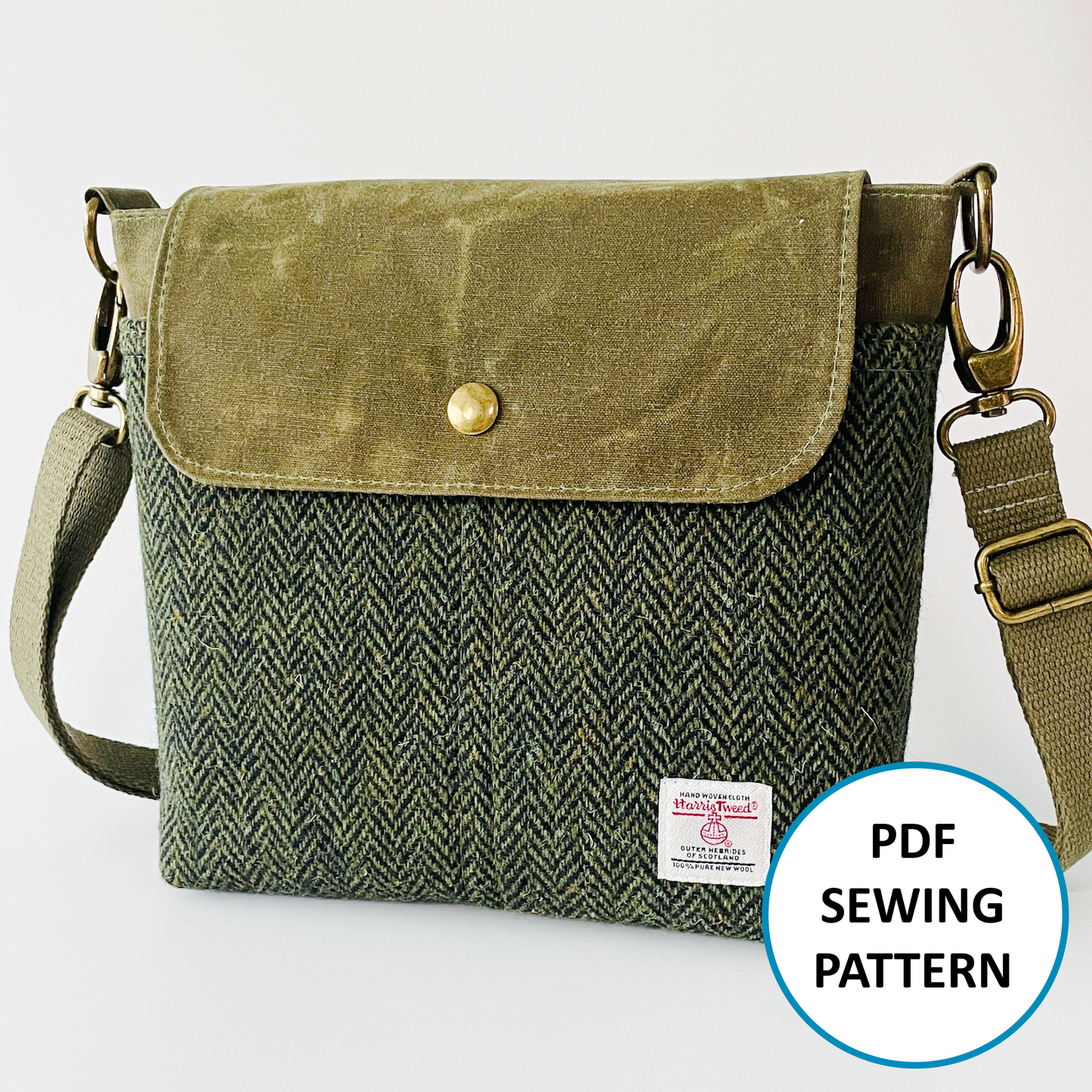 The Sequoia Satchel, PDF Sewing Pattern