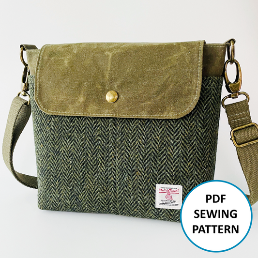The Sequoia Satchel, PDF Sewing Pattern