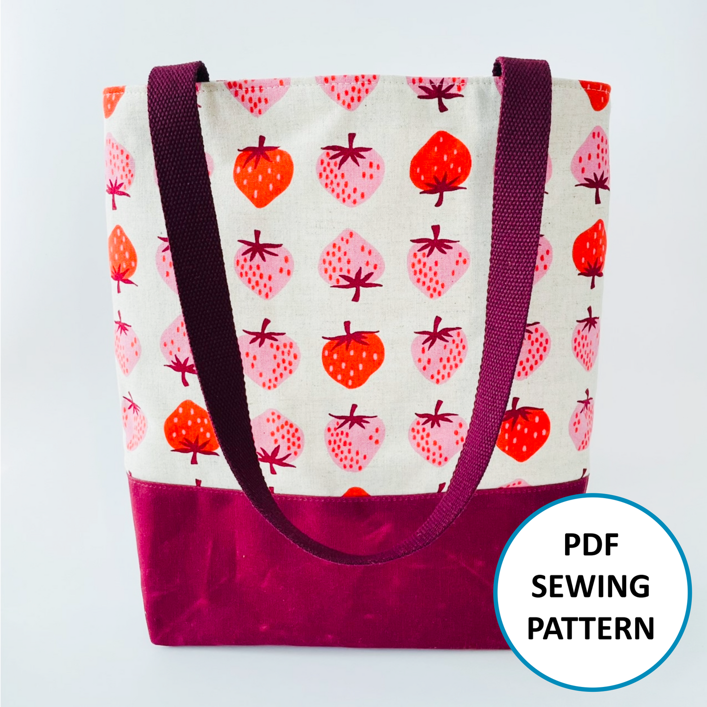 The Steeltown Tote, PDF Sewing Pattern