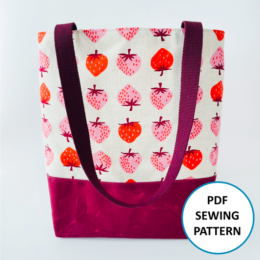 The Steeltown Tote, PDF Sewing Pattern