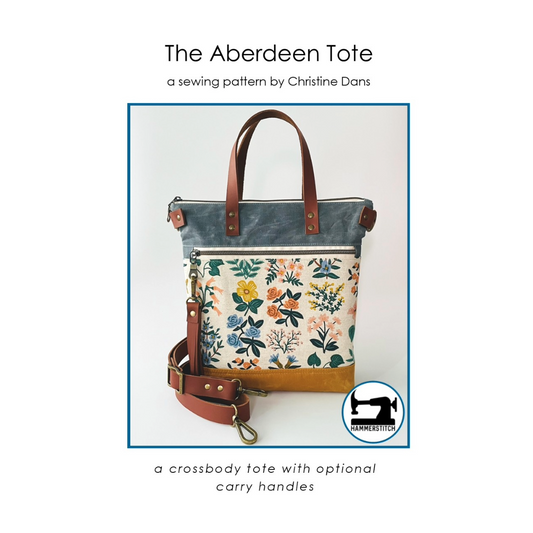 The Aberdeen Tote, Paper Sewing Pattern