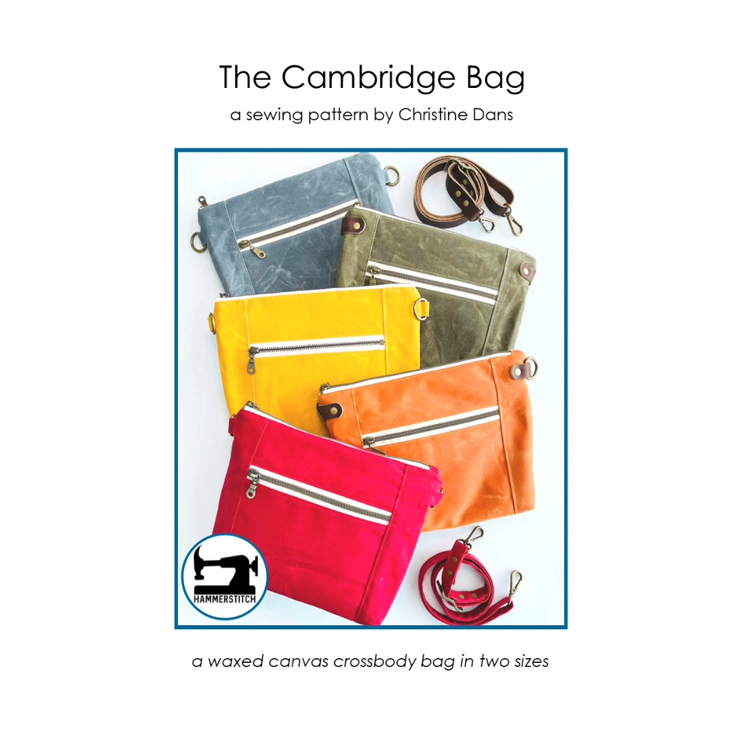 The Cambridge Bag, Paper Sewing Pattern