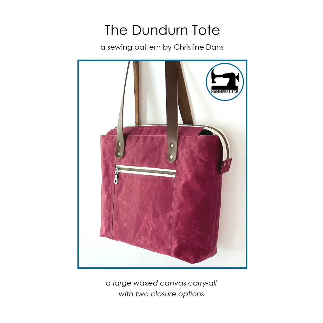 The Dundurn Tote, Paper Sewing Pattern