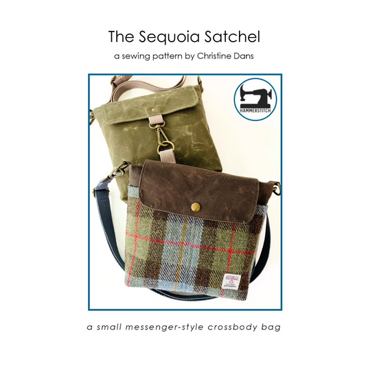 The Sequoia Satchel, Paper Sewing Pattern
