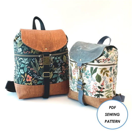 The Wabana Backpack, PDF Sewing Pattern